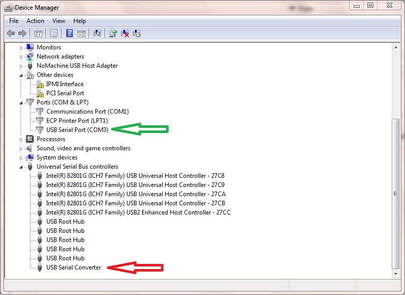 Device driver list for FTDI auto installed drivers